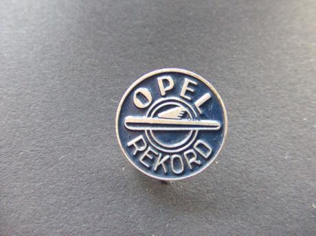 Opel Record logo oldtimer